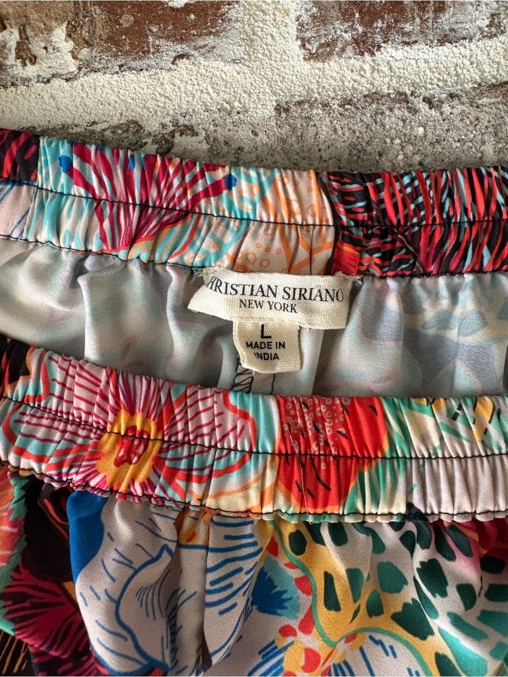 Christian Siriano Floral Maxi Skirt - Black, Pink, Green, Blue - Picture 4 of 5